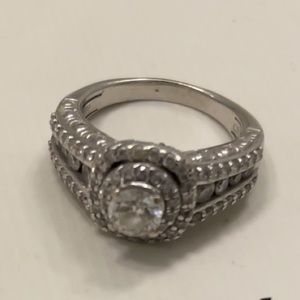 COPY - Zales Celebration Grand 14k White 1.5CT White Gold Diamond Engagement Ri…